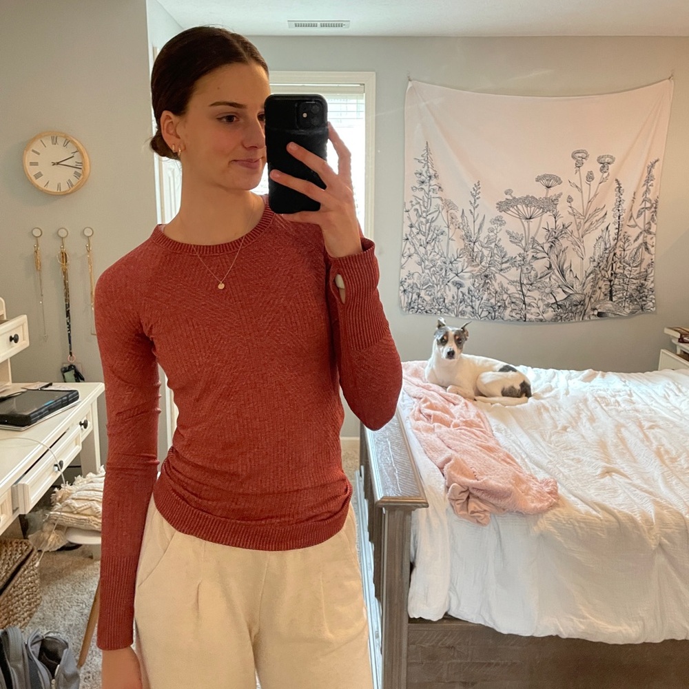 Lululemon Rest Less Pullover Long Sleeve Top